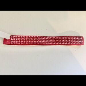 Little Girls Pink Studded Belt